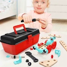 Обучающая игрушка набор Детская комбинация разборка набор инструментов деревянные детские игрушки Разнообразие формы Винт многофункциональный инструмент для ремонта игрушка