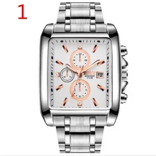 Heren Topmerk Luxo Esporte De Quartzo Horloge Mannen Horloges Horloge Waterdicht Siliconen Rvs Negócios relogio.2