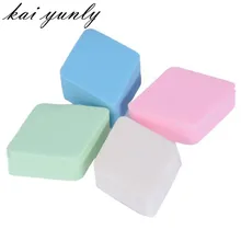 4 шт макияж смешивание губок порошок Гладкая Косметическая пуховка инструмент красоты Aug 31