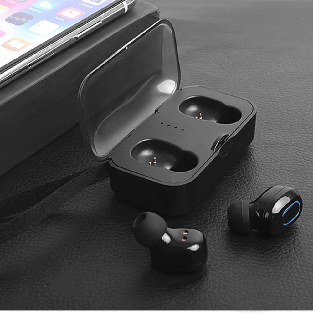 20 шт. T18S невидимые Bluetooth наушники 5 0 TWS мини беспроводные стерео с глубокими басами