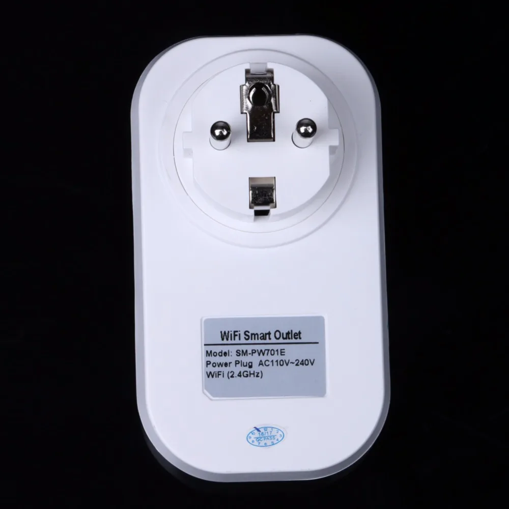ЕС Plug Wi Fi Smart розетка с выключателем питания беспроводной приложение удаленного розетка синхронизации переключатель для Умный дом Alexa