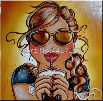 

cartoon Diamond Mosaic Diy Diamond Painting fat woman Diamond Cross Stitch Full 5D Square Diamond Embroidery Rhinestone