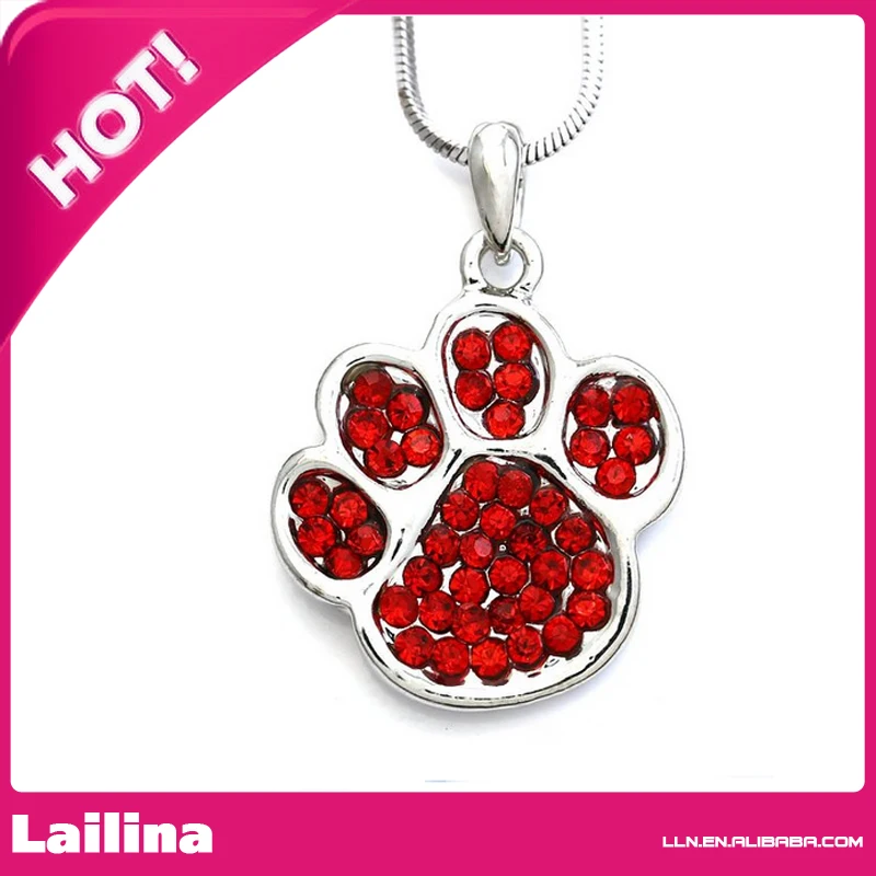 Buy Dog Doggy Puppy Paws Necklace Pendant Animal Charm