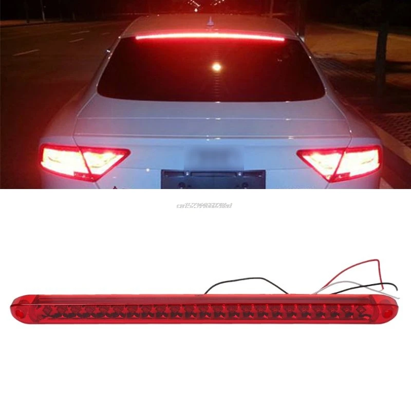 

Bus LED Brake Light Vehicle Stop Turn Tail Lamp Long Bar Signal Light Red