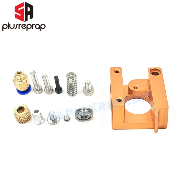 1 комплект MK8 MK9 экструдер алюминиевый блок DIY Kit специален для одной соплы