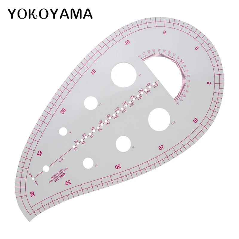 

YOKOYAMA The Cage Cuff Ruler Sewing Tool Parts The Cage Cuff Ruler Sewing Machine Parts Variable Ruler Sewing Home DIY Parts