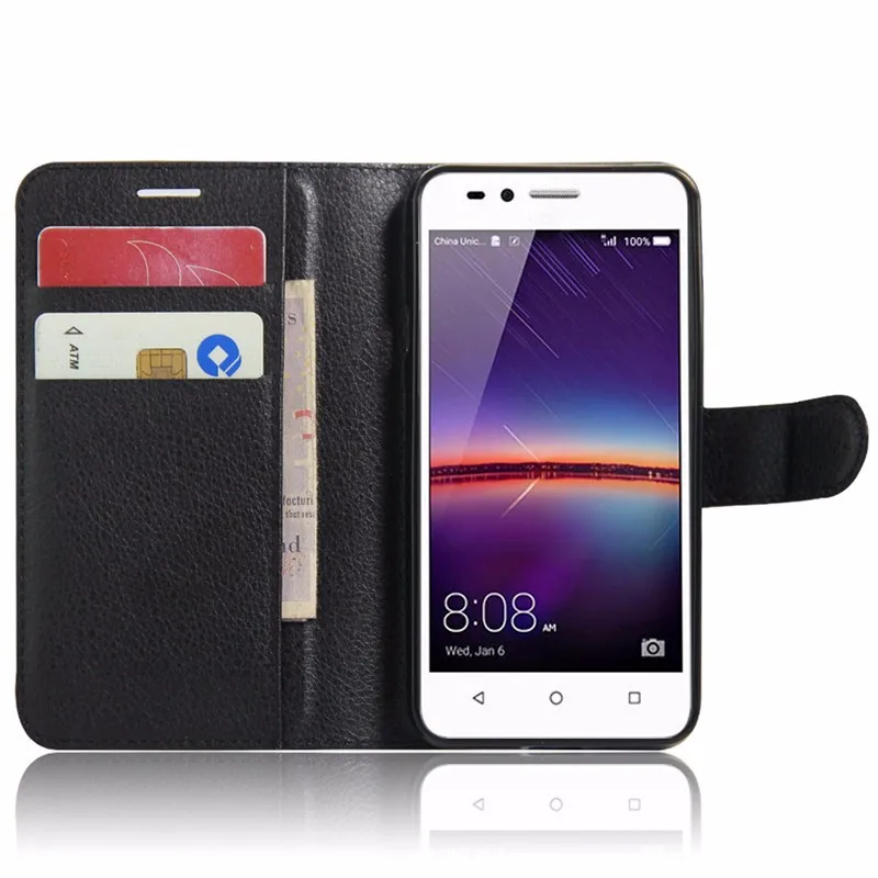 For Huawei Lua-L21 Case Wallet PU Leather Back Cover Phone Case For Huawei LUA-L21 Y3 2 Y3 II Y3II Case Flip Protective Skin Bag (11)