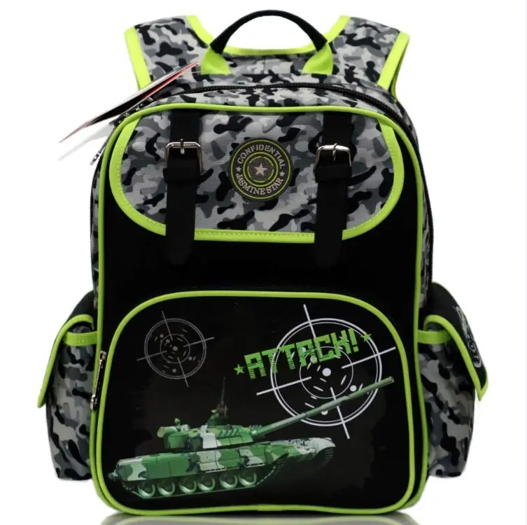 Школьные сумки для девочек, детские ортопедические рюкзаки для мальчиков, военные тематические рюкзаки, нейлоновые сумки для книг для начальной школы