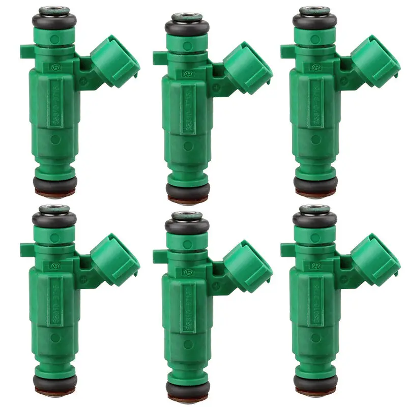 6x Flow Matched Fuel Injector For Hyundai Kia 1 6 2 0 2 7 3 5 Set 35310