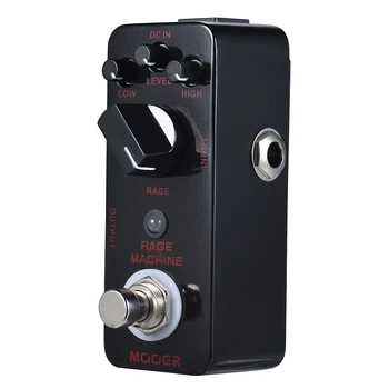 

MOOER RAGE MACHINE Heavy Metal Distortion Guitar Effect Pedal True Bypass Full Metal Shell