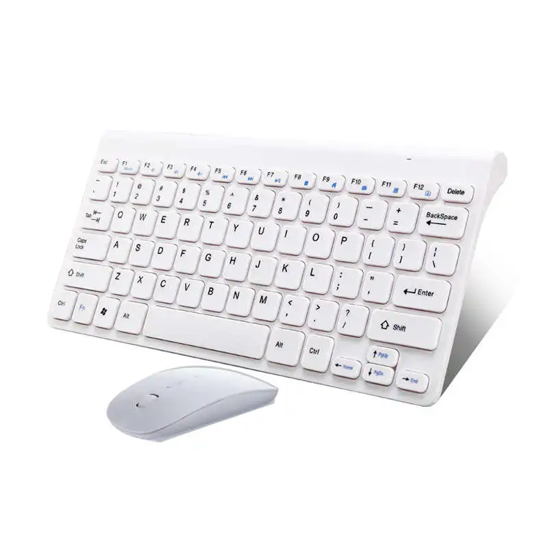 

Mini Wireless Mouse Keyboard For Laptop Desktop Mac Computer Home Office Ergonomic Gaming Keyboard Mouse Combo Multimedia