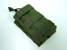 Tactical Airsoft Molle Open Top Magazine/Walkie Talkie Pouch