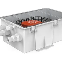 SEAFLO 750GPH 12 В автоматический водный насос фильтр со встроенным поплавковым переключателем душевой насос несколько входных портов