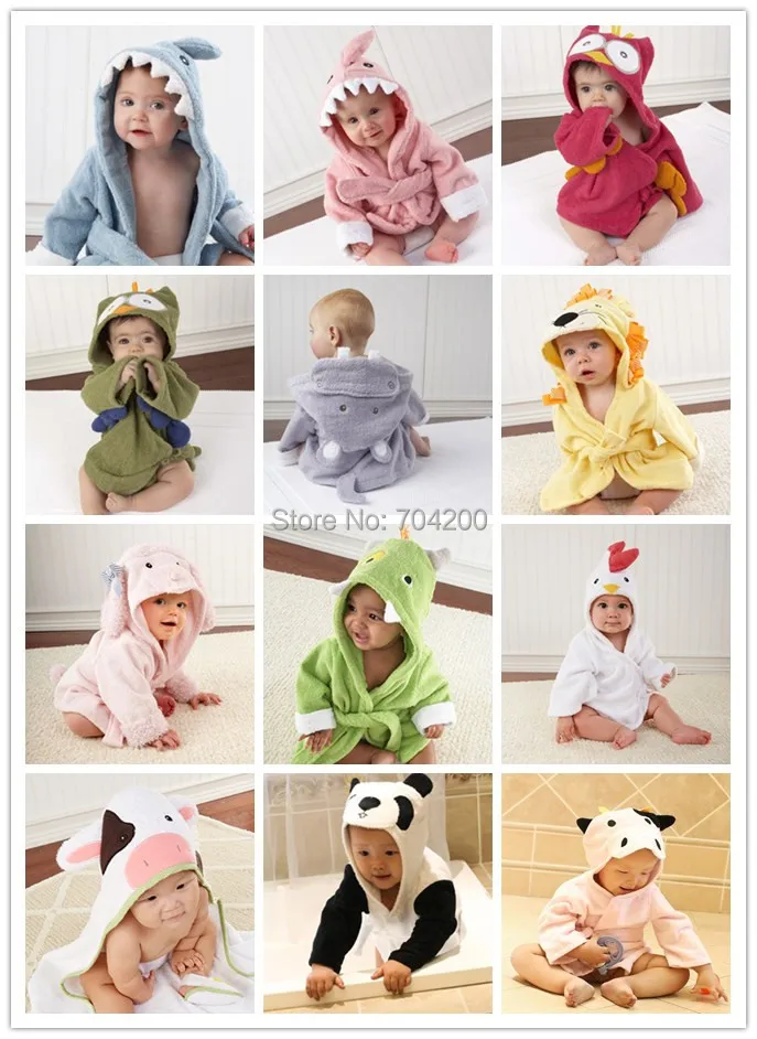Розничная ; 16 дизайнов; детское банное полотенце с капюшоном; купальный халат с изображениями животных; детские пижамы с героями мультфильмов