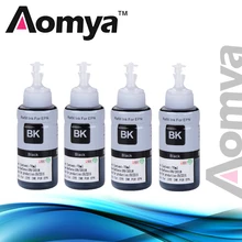 Specialized Black Dye Ink For Epson Ink Tank System Inkjet Printer L350 L362 L366 L550 L555 L566 L800 L801 L805 L100 L110 L120