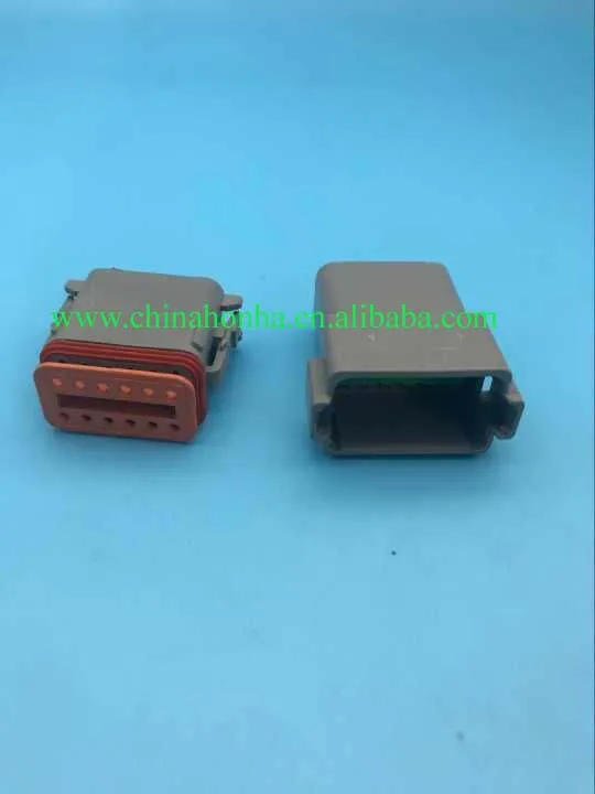 

Free shipping 5 pcs DTM Auto Deutsch Connector DTM04-12P / ATM04-12P DTM06-12S / ATM06-12S 12 Pin Automotive Connector With Pin