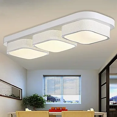 Modern LED Ceiling Lamp With 3 Lights For Living Room Light Fixtures Home Lighting,Luminarias Lustres De Sala Teto