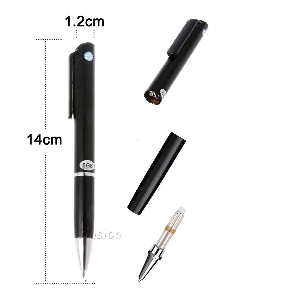 8GB Memory Voice Recorder Pen with MP3 Function 2 in 1 Digital Portable Stereo Audio Record gizli Dictaphone Registrar 8GB Memory Voice Recorder Pen with MP3 Function 2 in 1 Digital Portable Stereo Audio Record gizli Dictaphone Registrar