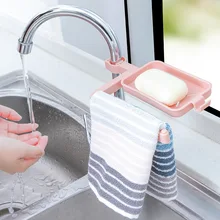 Creative soap box shelf faucet receptacle rack leachate rack toilet towel hanger clip receptacle pole Creative soap box shelf faucet receptacle rack leachate rack toilet towel hanger clip receptacle pole