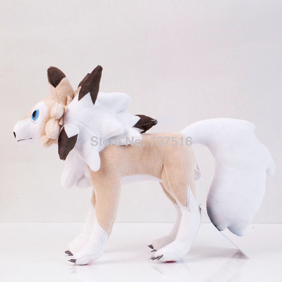Новые чучела животных стоя Lycanroc сумерки и полудня мечты форма плюшевая мягкая