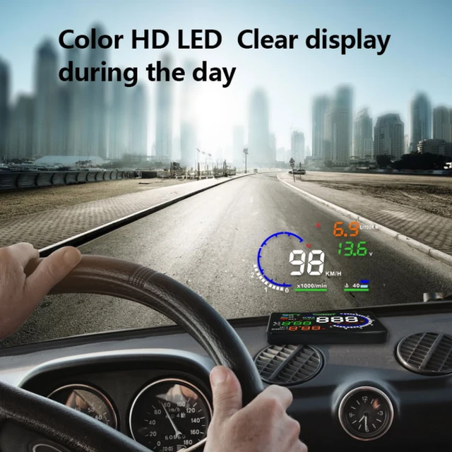 Head-Up Display Aliexpress : l'Affichage tête haute dans votre auto pour  15€ 