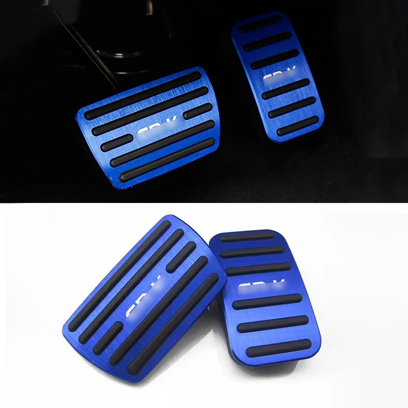 

AT Car Accelerator Brake Pedal for HONDA CR-V Gas Pedal Foot Cover Pad Aluminum Alloy Interior Parts Decoration Left Hand Drive