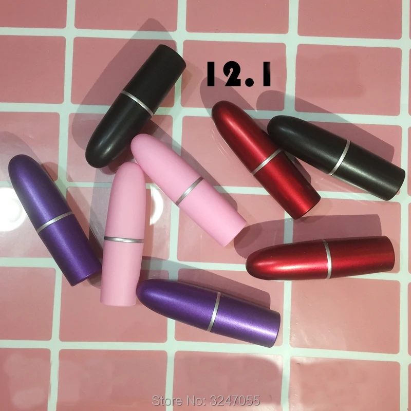 

20pcs 50pcs 12.1mm Elegant Empty Pink Lipstick Tubes, DIY Plastic Women Beauty Lip Balm Container, Cosmetic Lip Rouge Sub Bottle
