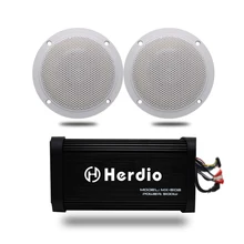 Motorcycle Marine Bluetooth Audio Amplifier 500Watts Boat USB MP3 Stereo system For Universal Car/Boat/ATV/Car/Motorcycle