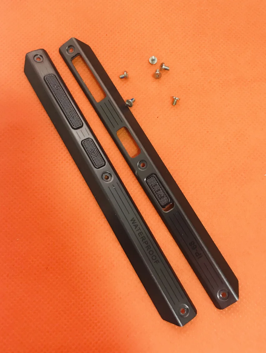 

Used Original phone Front frame trimming+ buttons +screws for Ulefone Armor X MTK6739 HD Quad Core free shipping