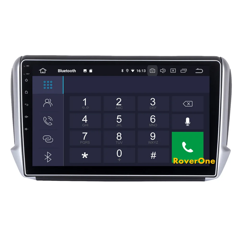 Clearance For Peugeot 208 2008 Android 9.0 Auto Car Radio Stereo GPS Navigation Navi Media Multimedia System PhoneLink 19