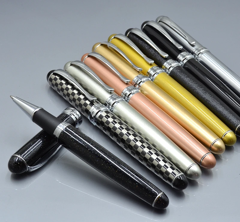 JINHAO X750 шероховатой поверхностью черного РОЛИК ручка школьные канцелярские принадлежности люксовый бренд свободно шариковая авторучка для письма студент подарок A9