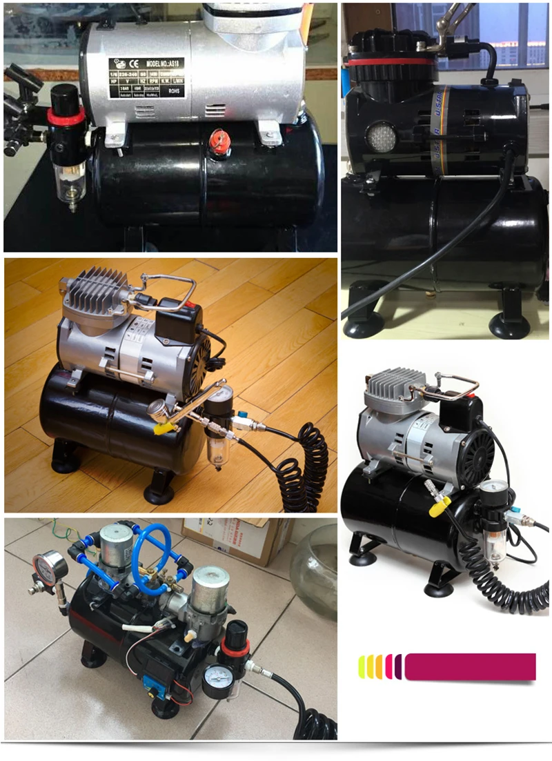 AS18B AS186 модель воздушный насос резервуар для хранения воздуха воздушный компрессор спрей насос 3.5L 4 отверстия Воздушный бак Y