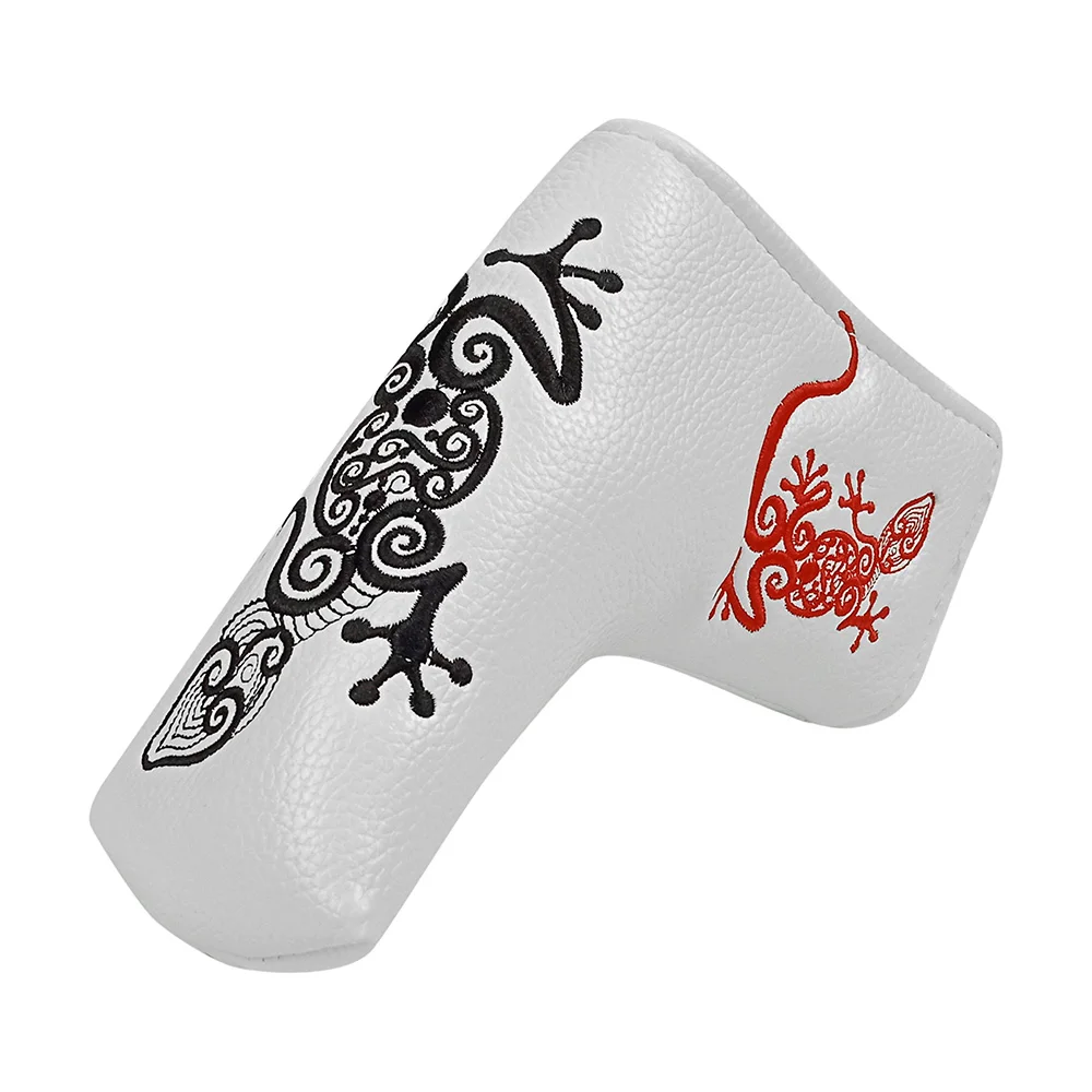 Gecko Embroidery Golf Club Headcover for Blade Golf Putter Protector 4Colors5