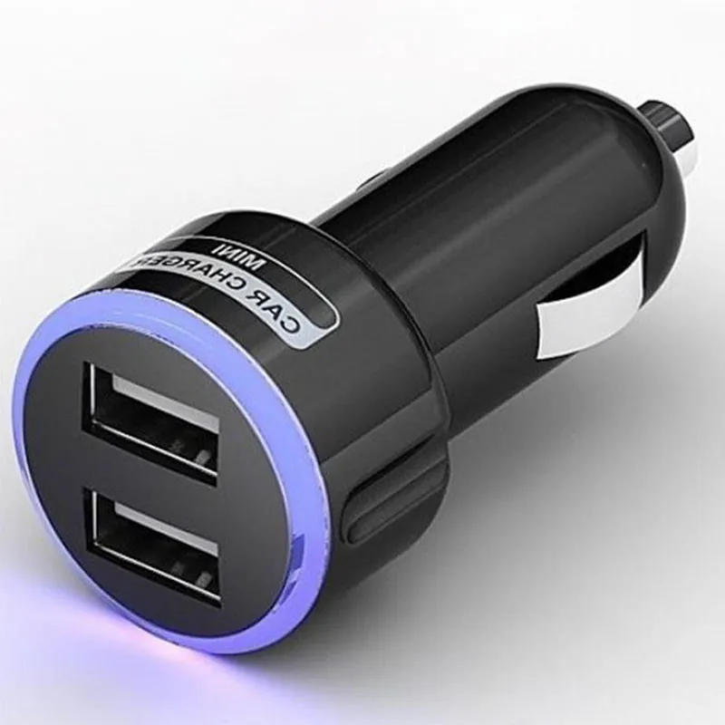 EastVita Dual USB Car Charger Adapter Car Charger Mobile Phone Car USB