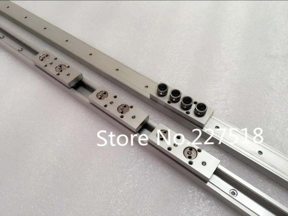 2 шт. линейная направляющая SGR10 L600mm + 4 SGB10UU (4 блока колес L88) многоосевая скольжение