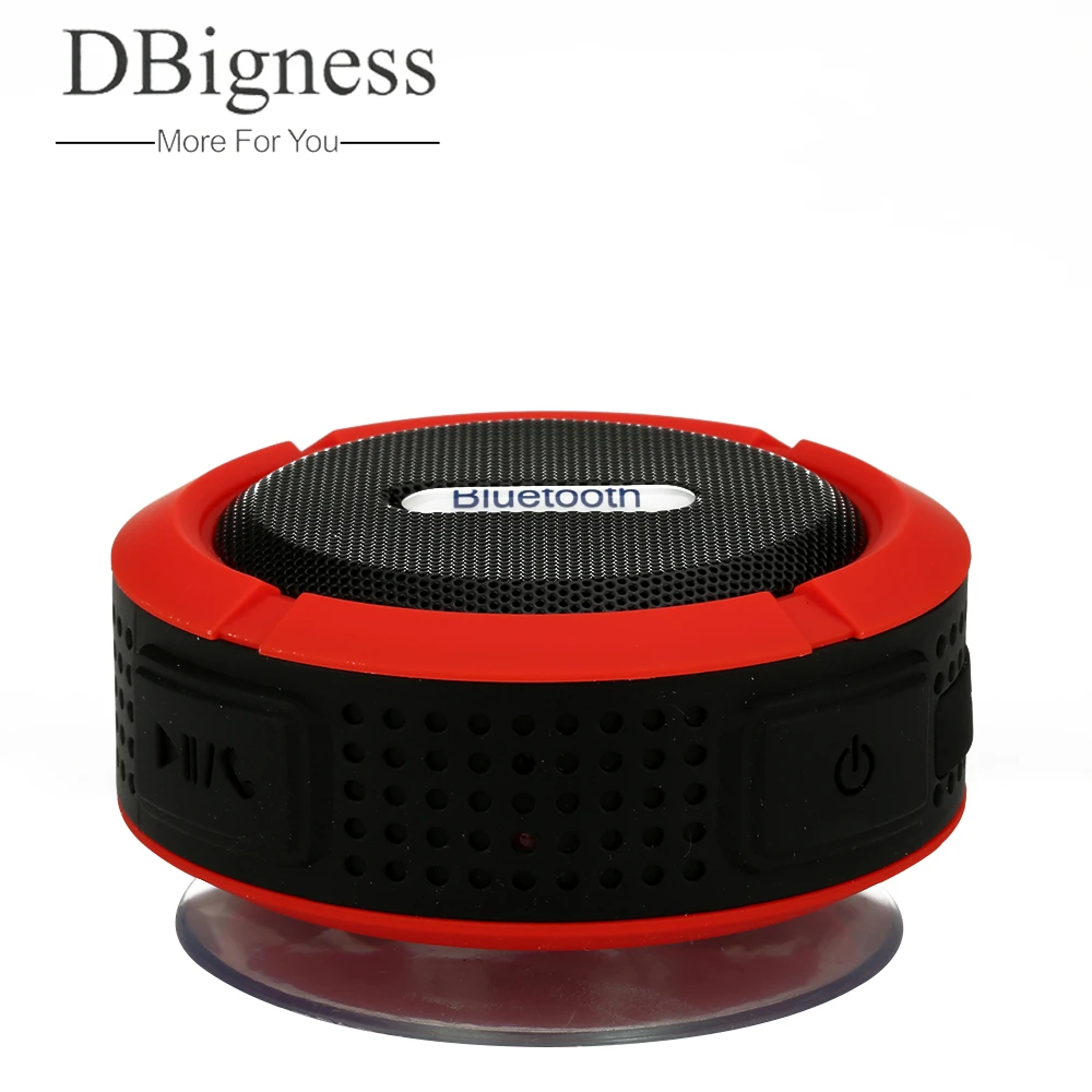 Dbigness Portable Bluetooth Speaker Shower Speaker Wireless Waterproof