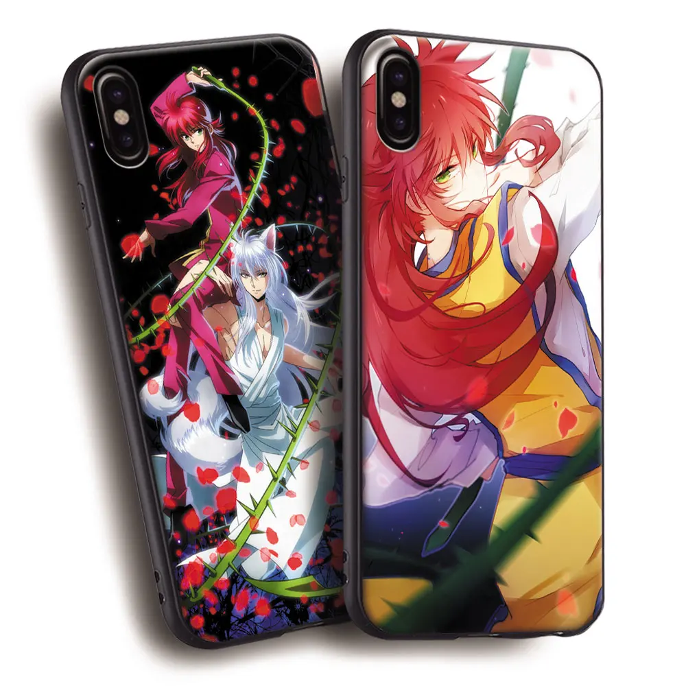 

Kurama YuYu Hakusho Soft Silicone Phone Case Cover Shell For Apple iPhone 5 5s SE 6 6s 7 8 Plus X 10