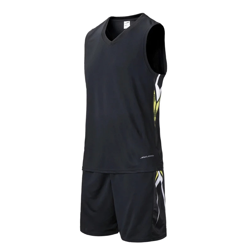 New Arrival Brand sports basketball jersey suit men high quality pocket shorts basketball