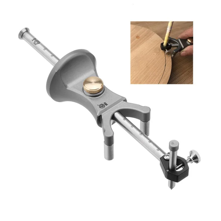 Woodworking Linear Arc Scriber Tool DIY Scribe Tool Draw Circle Woodworking Tool TP-0143 Woodworking Linear Arc Scriber Tool DIY Scribe Tool Draw Circle Woodworking Tool TP-0143