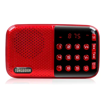 

Outdoor Portable Wireless Speaker TF USB FM Radio With 16850 battery caixa de som Best Gift For Parents