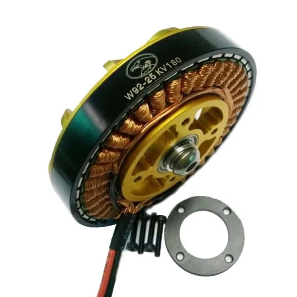 

Hengli HL W9225 W92-25 KV180 High Power 5.6kg Torque Motor for Large Hexacopter Octocopter