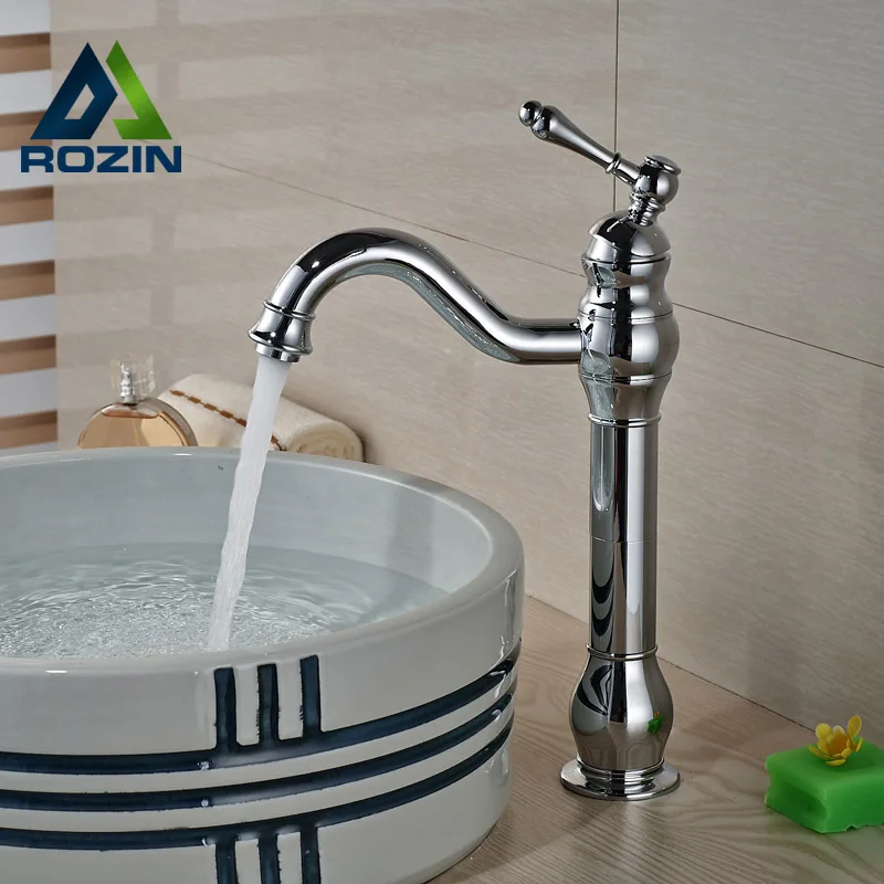 

Chrome Finished Bathroom Beautifull Basin Sink Faucet Single Handle One Hole with Hot Cold Mixer Taps