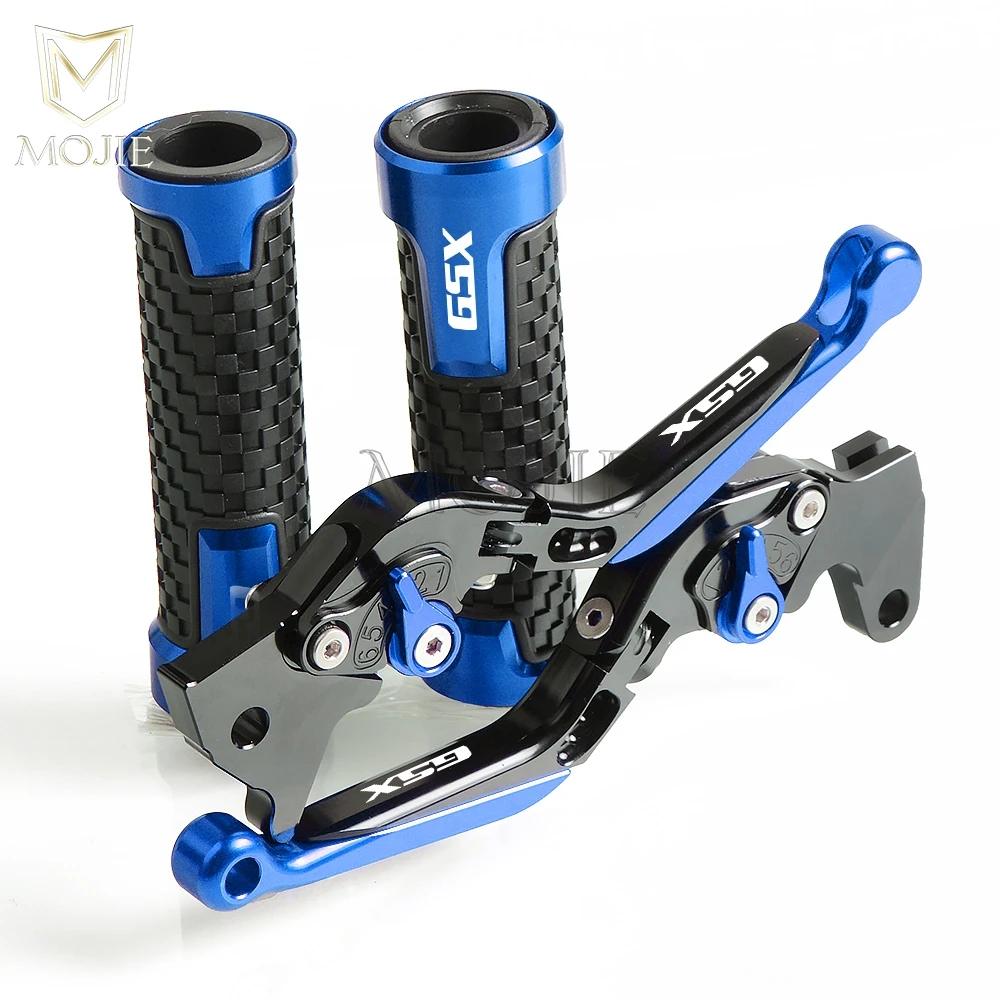 

Motorcycle CNC Folding Brake Clutch Levers Handlebar Hand Grips For Suzuki GSXR GSX-R 125/150 GSXR125 GSX-R125 GSXR150 GSX-R150