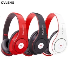 OVLENG X8 Deeep Basse Gaming Casque Stéréo Bruit Annulation Bandeau Casque 3.5mm Pliage Casque avec Microphone
