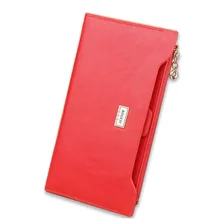 2018 Luxury Genuine Leather Women Long Slim Wallet Zipper Female Purse Brand Clutch Phone Coin Photo Credit Card Holder Wristlet 2018 Luxury Genuine Leather Women Long Slim Wallet Zipper Female Purse Brand Clutch Phone Coin Photo Credit Card Holder Wristlet
