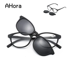 Ahora унисекс чтения очки для пресбиопии с магнитной застежкой, солнцезащитные очки Для мужчин Для женщин Поляризованные солнцезащитные очки с диоптриями+ 1,0~+ 3,5
