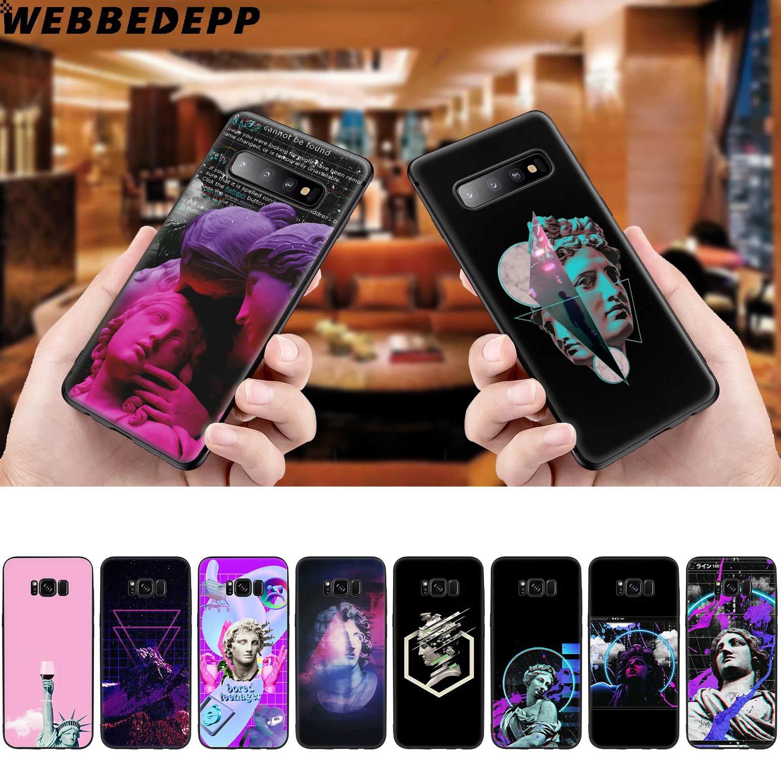 АРТЕС эстетическое Estatua Давид мягкий чехол для samsung Galaxy S10 S10e S9 S8 Plus S7 S6 Edge &amp J6 2018 Note