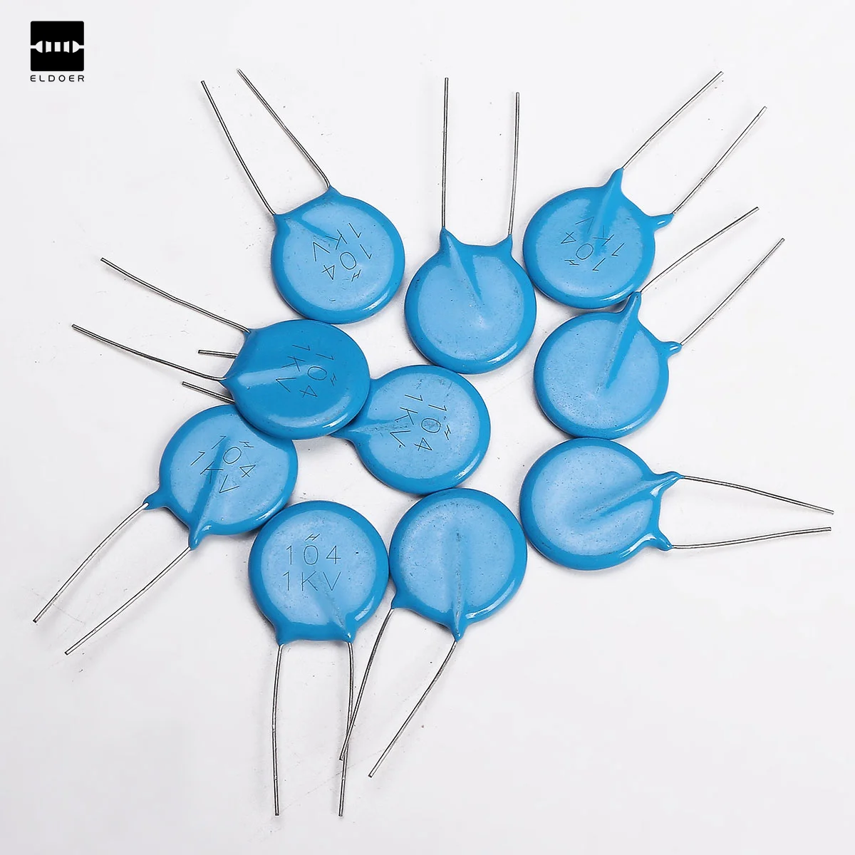 

New Arrival 200PCS 20-Values 1KV/2KV/3KV High-Voltage Ceramic Capacitors Kit Assortment Set
