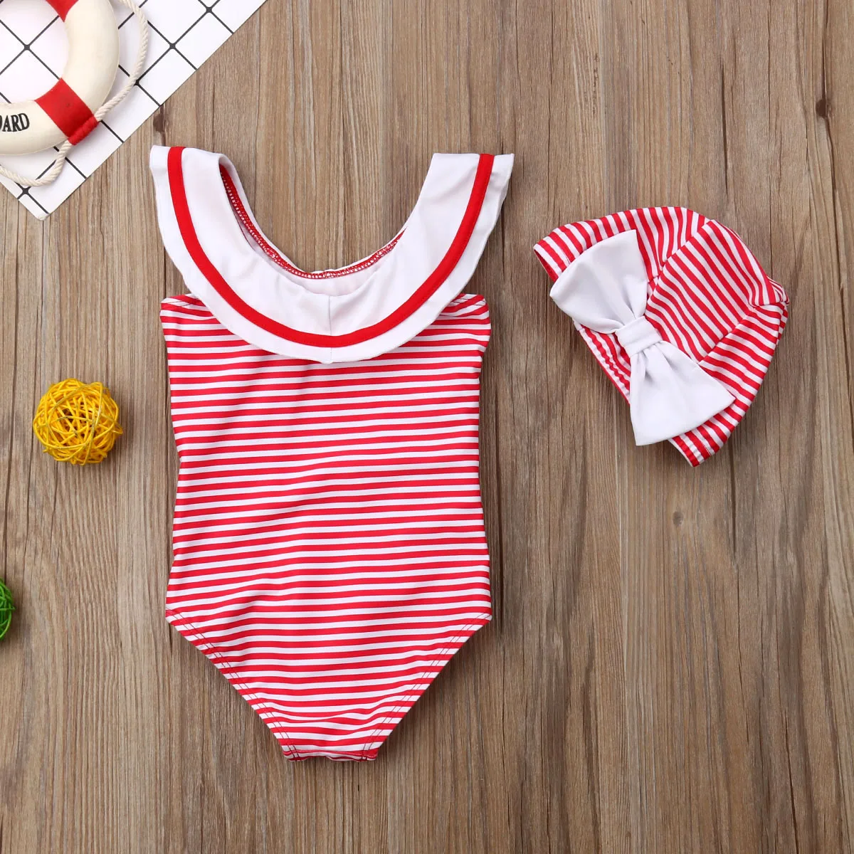 Emmababy/2019 для новорожденных обувь девочек полосатый бикини Купальники малышек