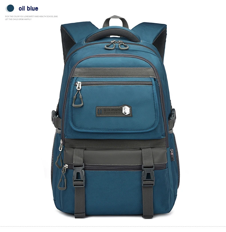 Новая Водонепроницаемая оксфордская Мужская школьная сумка, средняя Студенческая школьная сумка, большая вместительность, рюкзак для путешествий, ноутбук, сумка для отдыха